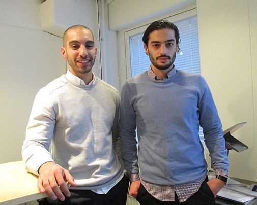 Arian Barakat and Rebin Hosini. Foto: Statistiska institutionen